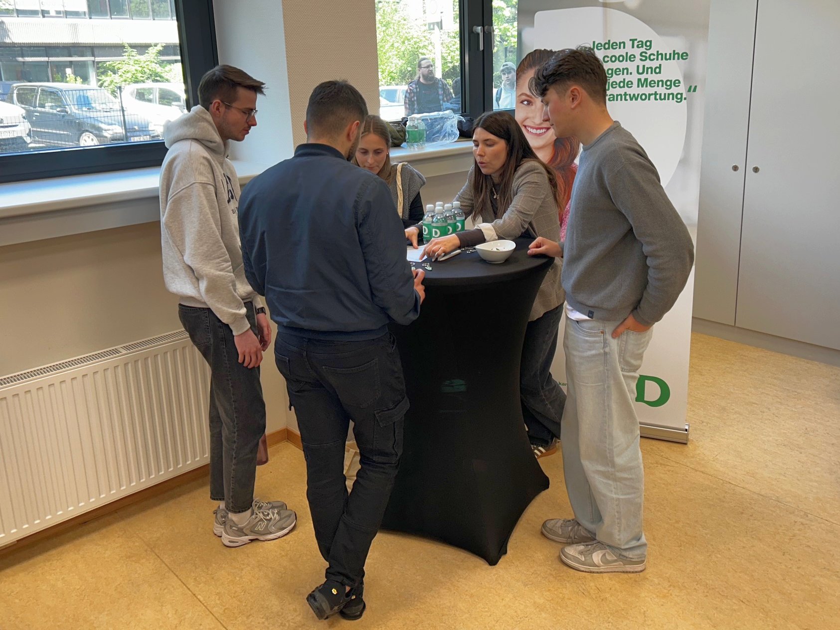 Infostand bei der Ausbildungsoffensive 2025