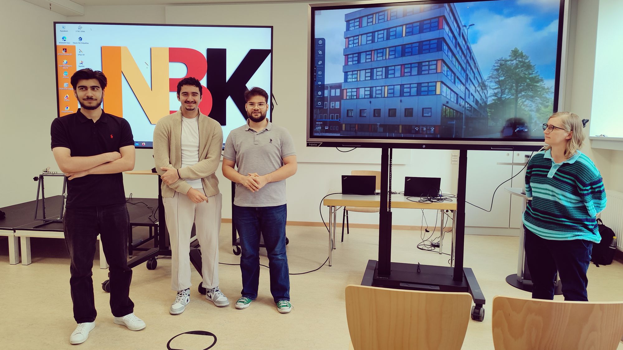 Projektpräsentation Schüler mit REI